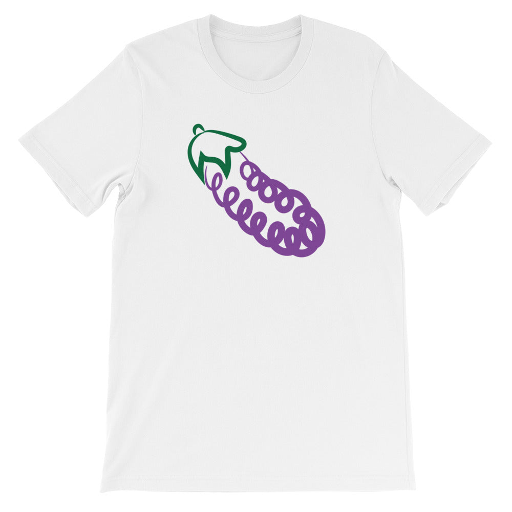 Eggplant Short-Sleeve Unisex T-Shirt