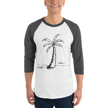 Load image into Gallery viewer, Palm Tree 3/4 Sleeve Shirt