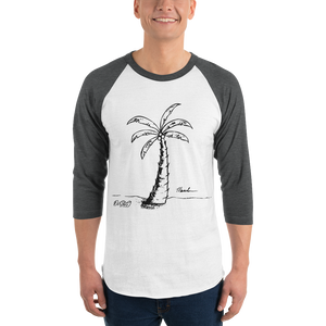 Palm Tree 3/4 Sleeve Shirt