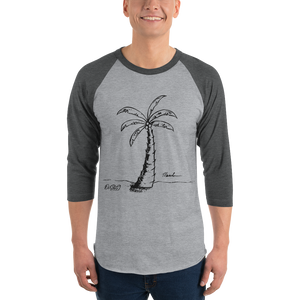 Palm Tree 3/4 Sleeve Shirt