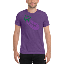 Load image into Gallery viewer, Eggplant Emoji Short sleeve t-shirt