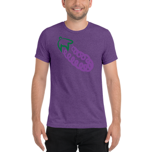 Eggplant Emoji Short sleeve t-shirt