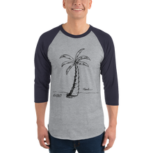 Load image into Gallery viewer, Palm Tree 3/4 Sleeve Shirt